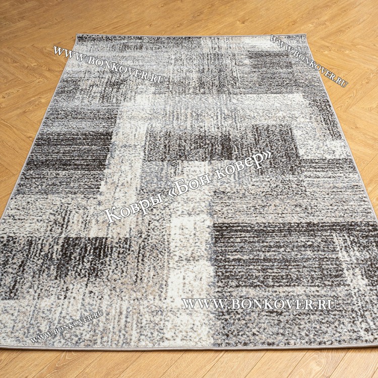 Серый Ковер Для Комнаты Арт 30050