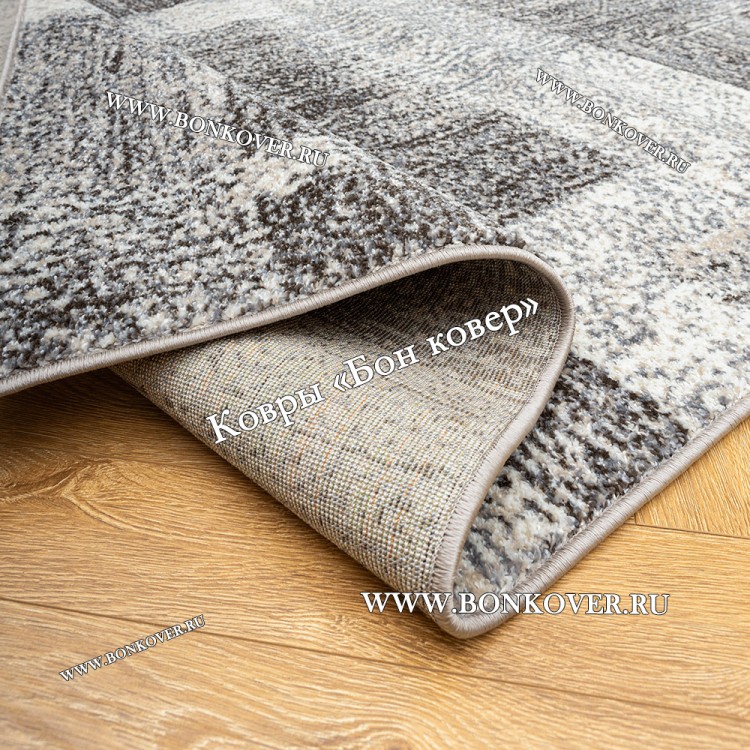 Серый Ковер Для Комнаты Арт 30050