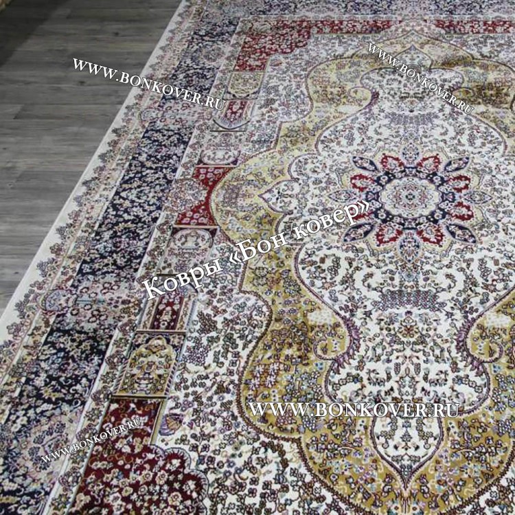 Восточный Ковер Для Гостиной Медальон Дизайн 28770