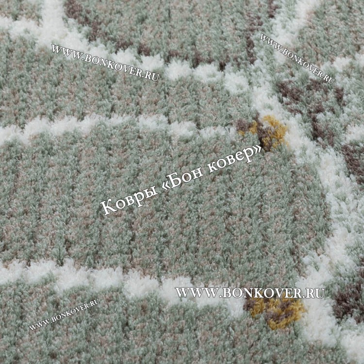 Ковер Для Гостиной Дизайн 29182 Зеленый