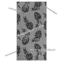 Безворсовый ковер дизайн 120 серый