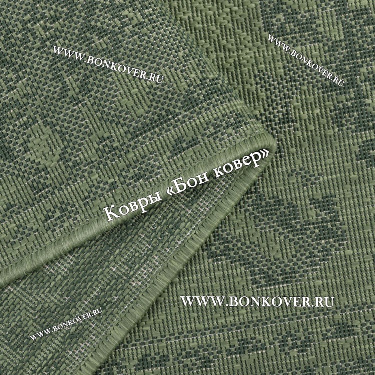 Безворсовый ковер дизайн 121 серый