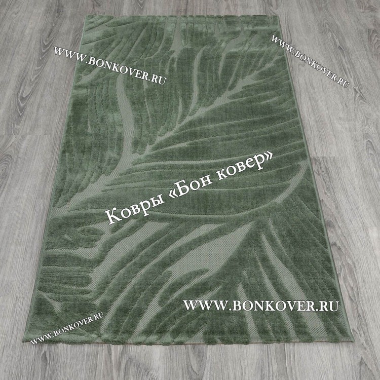 Современный Турецкий Ковер Дизайн 68 Зеленый