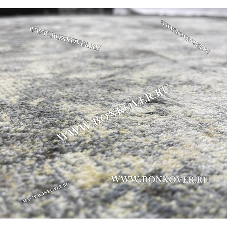 Бельгийский ковер из артшелка дизайн 152 Желтый