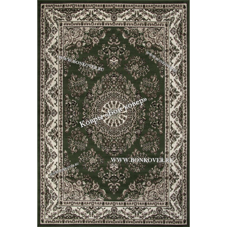 Ковер Лайт Карпет New 4 Дизайн 17 Зеленый