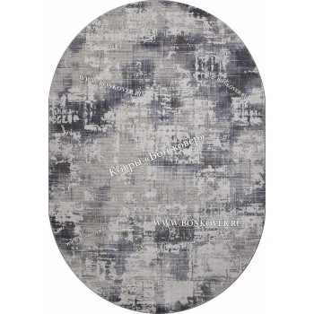 Абстрактный ковер дизайн 103 Синий Овал