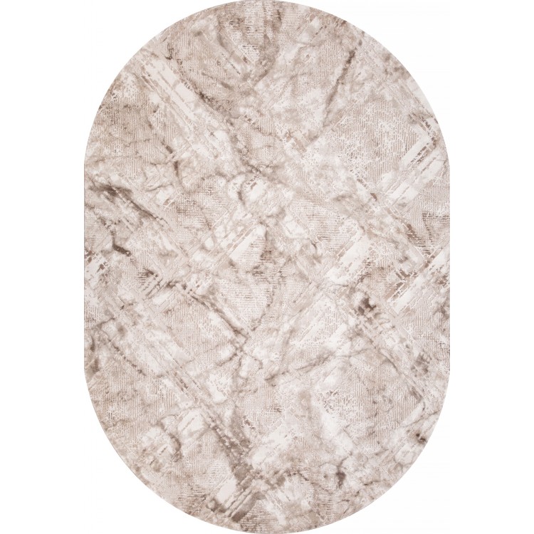 Ковер Armina 04074A BROWN / BROWN Овал
