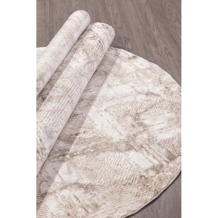 Ковер Armina 04074A BROWN / BROWN Овал